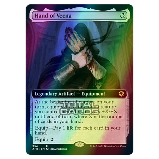 Magic The Gathering - Adventures in the Forgotten Realms - Hand of Vecna - 394/281 (Foil)