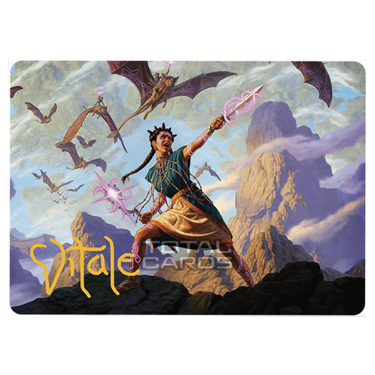 Magic The Gathering - The Lost Caverns of Ixalan - Art Series - Warden of the Inner Sky - 7/81 (Signed)