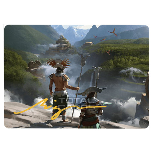 Magic The Gathering - The Lost Caverns of Ixalan - Art Series - Glimpse the Core - 25/81 (Signed)