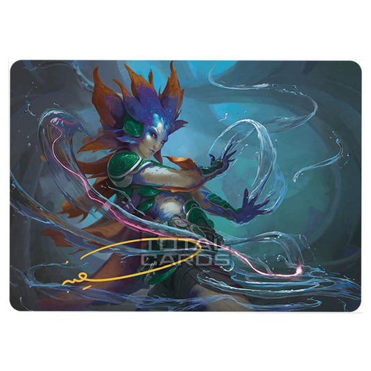 Magic The Gathering - The Lost Caverns of Ixalan - Art Series - Nicanzil, Current Conductor - 36/81 (Signed)