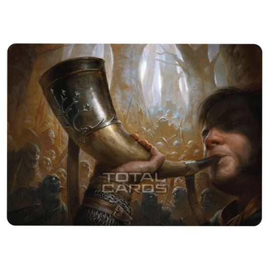 Magic The Gathering - The Lord of the Rings - Tales of Middle-earth - Art Series - Horn of Gondor - 0029