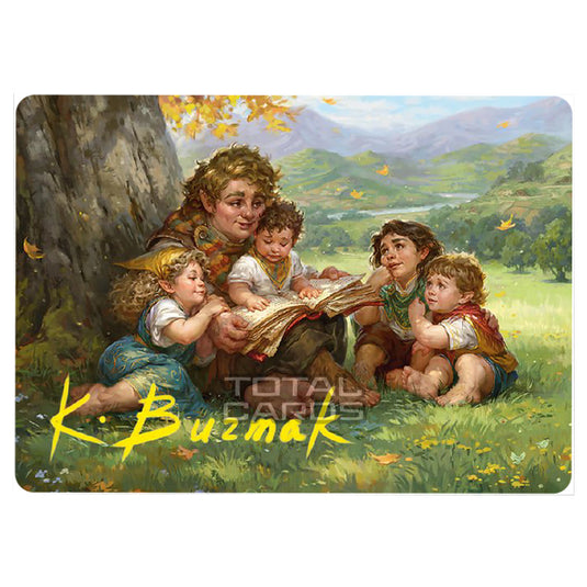 Magic The Gathering - The Lord of the Rings - Tales of Middle-earth - Art Series - Samwise Gamgee - 0019 (Signed)