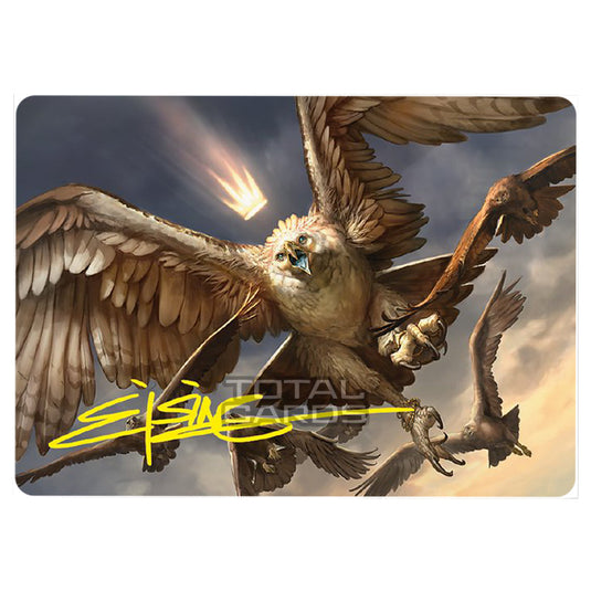 Magic The Gathering - The Lord of the Rings - Tales of Middle-earth - Art Series - Gwaihir, Greatest of the Eagles - 0059 (Signed)