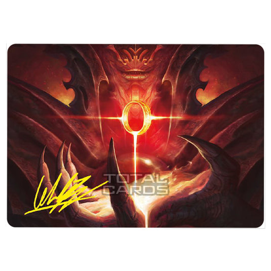 Magic The Gathering - The Lord of the Rings - Tales of Middle-earth - Art Series - Sol Ring - 0076 (Signed)