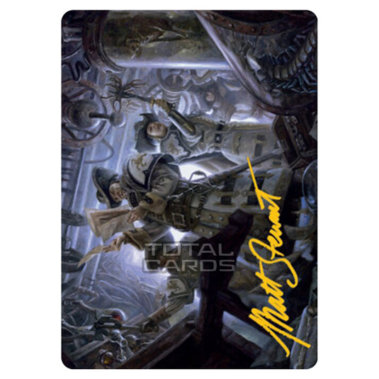 Magic The Gathering - Modern Horizons 2 - Art Series - Search the Premises - 7/81 (Signed)