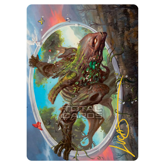 Magic The Gathering - Modern Horizons 2 - Art Series - Gaea's Will - 38/81 (Signed)