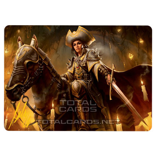 Magic The Gathering - Innistrad - Midnight Hunt - Seasoned Cathar - 12/81 (Signed)