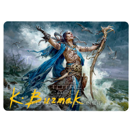 Magic The Gathering - Innistrad - Midnight Hunt - Lier, Disciple of the Drowned - 25/81 (Signed)