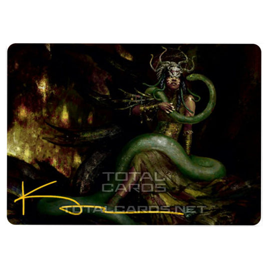 Magic The Gathering - Innistrad - Midnight Hunt - Saryth, the Viper's Fang - 53/81 (Signed)