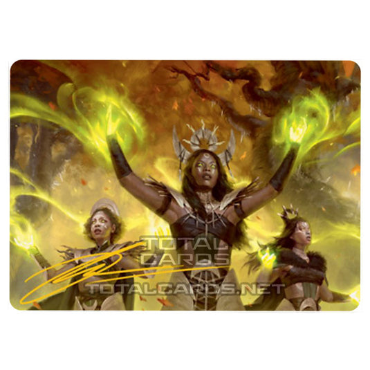 Magic The Gathering - Innistrad - Midnight Hunt - Dawnhart Wardens - 57/81 (Signed)
