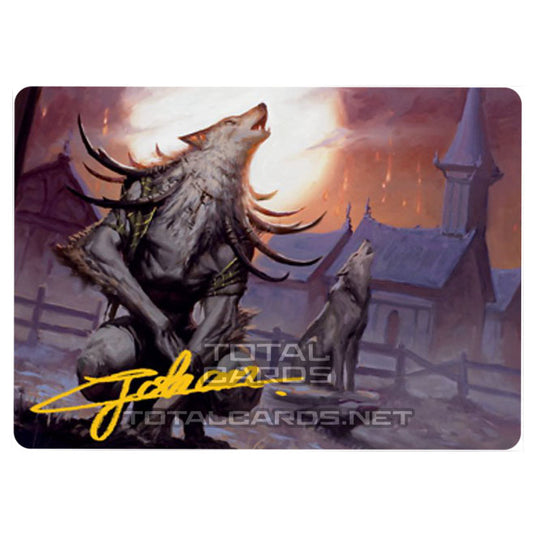 Magic The Gathering - Innistrad - Midnight Hunt - Lord of the Ulvenwald - 64/81 (Signed)