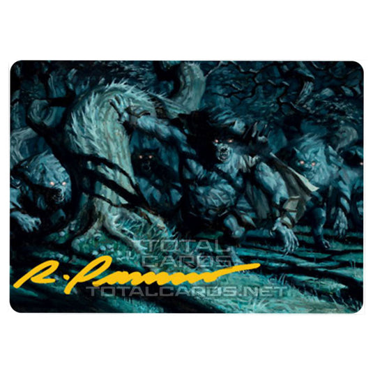 Magic The Gathering - Innistrad - Midnight Hunt - Unnatural Moonrise - 70/81 (Signed)