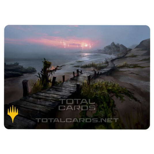 Magic The Gathering - Innistrad - Midnight Hunt - Deserted Beach - 71/81 (Signed)