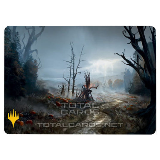 Magic The Gathering - Innistrad - Midnight Hunt - Overgrown Farmland - 74/81 (Signed)