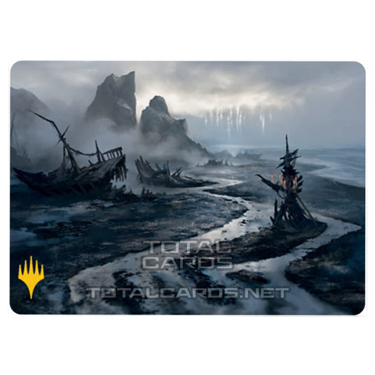 Magic The Gathering - Innistrad - Midnight Hunt - Shipwreck Marsh - 75/81 (Signed)