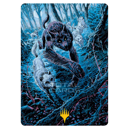 Magic The Gathering - Innistrad - Midnight Hunt - Untamed Pup - 77/81 (Signed)