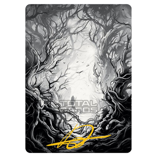 Magic The Gathering - Innistrad - Midnight Hunt - Forest - 81/81 (Signed)