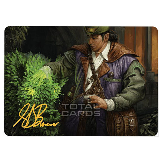 Magic The Gathering - Murders at Karlov Manor - Art Series - Hedge Whisperer - 0014 (Signed)