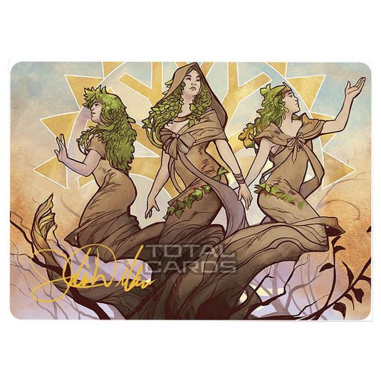 Magic The Gathering - Murders at Karlov Manor - Art Series - Trostani, Three Whispers - 0037 (Signed)