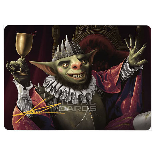 Magic The Gathering - Murders at Karlov Manor - Art Series - Krenko, Baron of Tin Street - 0040 (Signed)
