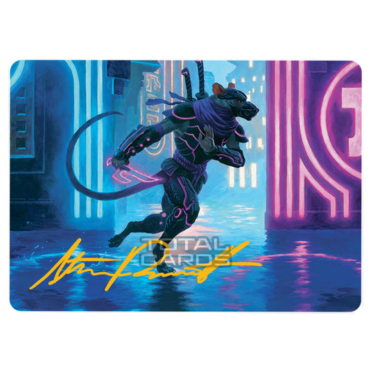 Magic The Gathering - March of the Machine - Art Series - Nezumi Informant - 0027 (Foil)