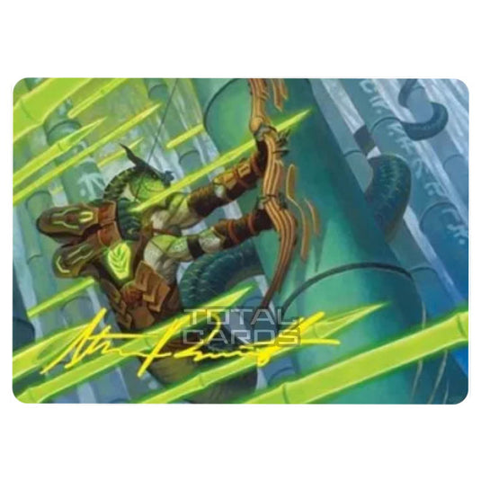 Magic The Gathering - Kamigawa - Neon Dynasty - Bamboo Grove Archer - 20/81 (Signed)