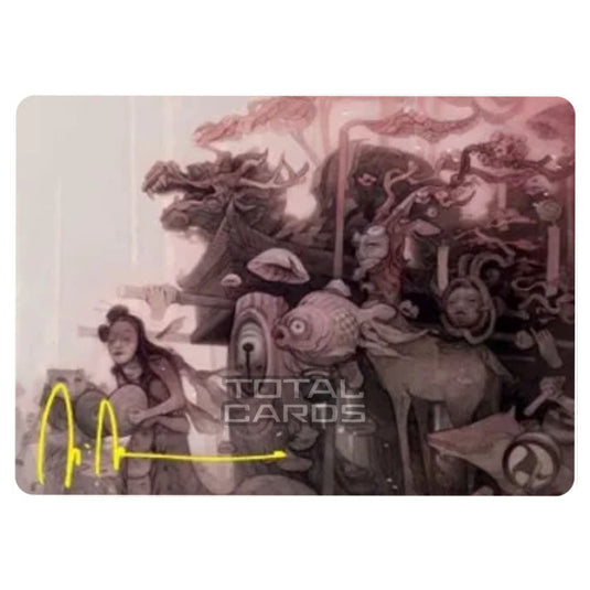 Magic The Gathering - Kamigawa - Neon Dynasty - March Of Burgeoning Life - 29/81 (Signed)