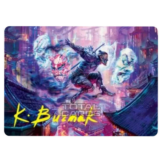 Magic The Gathering - Kamigawa - Neon Dynasty - Thousand-Faced Shadow - 37/81 (Signed)