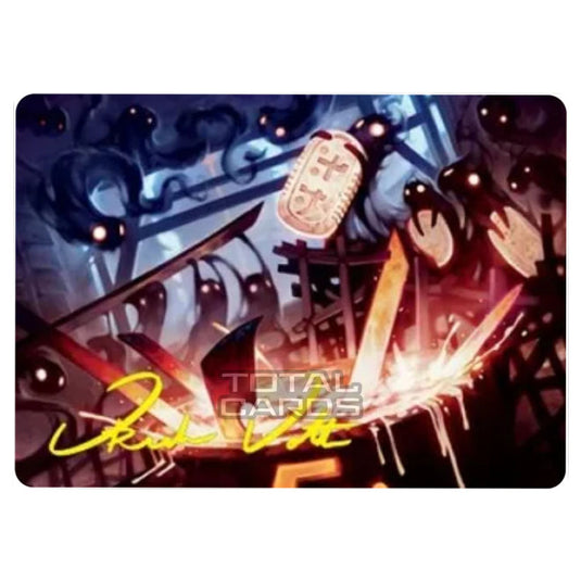 Magic The Gathering - Kamigawa - Neon Dynasty - Smoke Spirits' Aid - 41/81 (Signed)