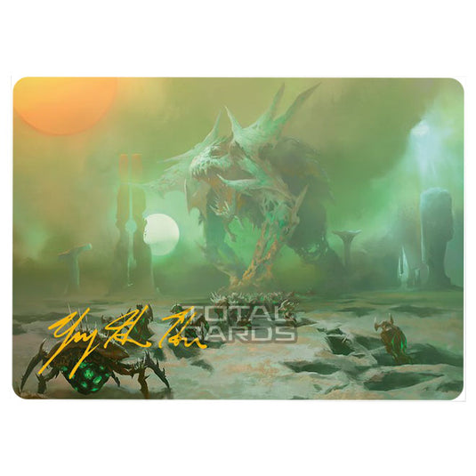 Magic The Gathering - Phyrexia - All Will Be One - Art Series - Green Sun's Twilight - 39/81 (Foil)