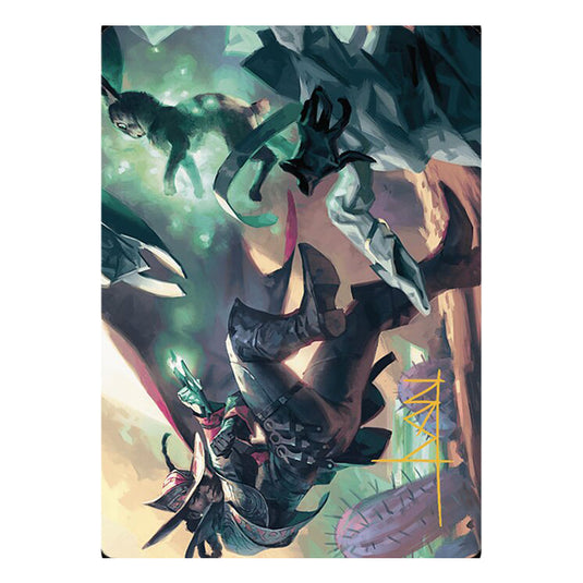 Magic The Gathering - Outlaws of Thunder Junction Art Series - Metamorphic Blast - 0007 (Foil)