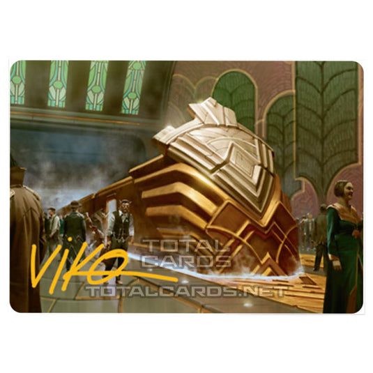 Magic The Gathering - Streets of New Capenna - Art Series - Capenna Express - 20/81 (Signed)