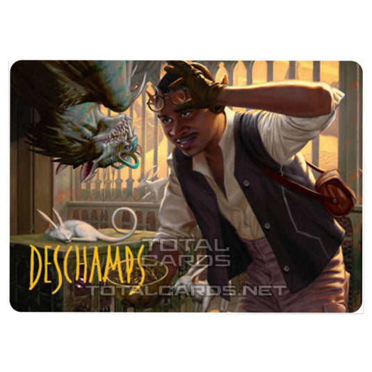 Magic The Gathering - Streets of New Capenna - Art Series - Bennie Bracks, Zoologist - 49/81 (Signed)
