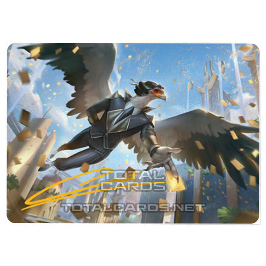 Magic The Gathering - Streets of New Capenna - Art Series - Skyboon Evangelist - 51/81 (Signed)