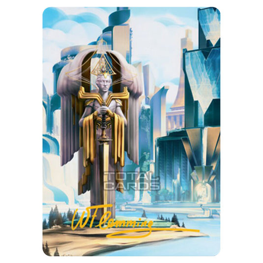 Magic The Gathering - Streets of New Capenna - Art Series - Island - 78/81 (Signed)