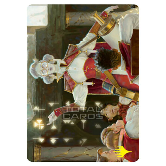 Magic The Gathering - Strixhaven - Art Series - Professor of Symbology - 4/81 (Signed)