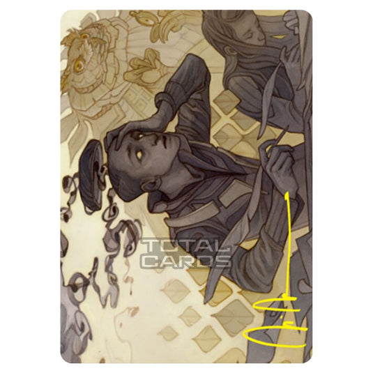 Magic The Gathering - Strixhaven - Art Series - Go Blank - 8/81 (Signed)