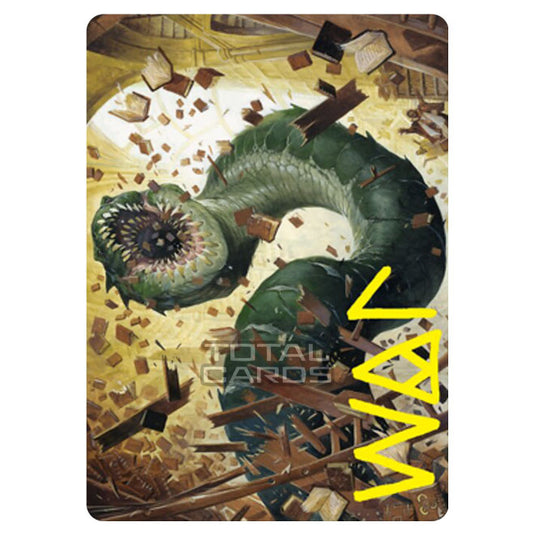Magic The Gathering - Strixhaven - Art Series - Bookwurm - 14/81 (Signed)