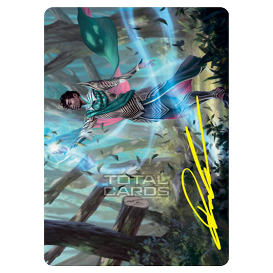 Magic The Gathering - Strixhaven - Art Series - Dragonsguard Elite - 15/81 (Signed)