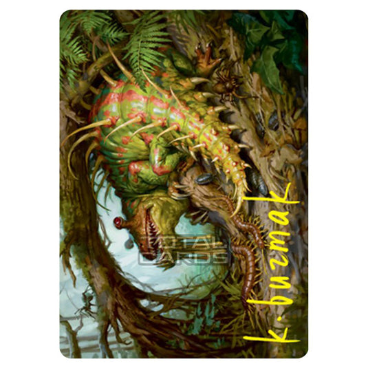 Magic The Gathering - Strixhaven - Art Series - Blex, Vexing Pest - 22/81 (Signed)