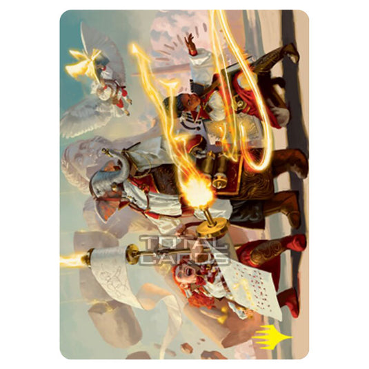 Magic The Gathering - Strixhaven - Art Series - Lorehold Command - 31/81 (Signed)