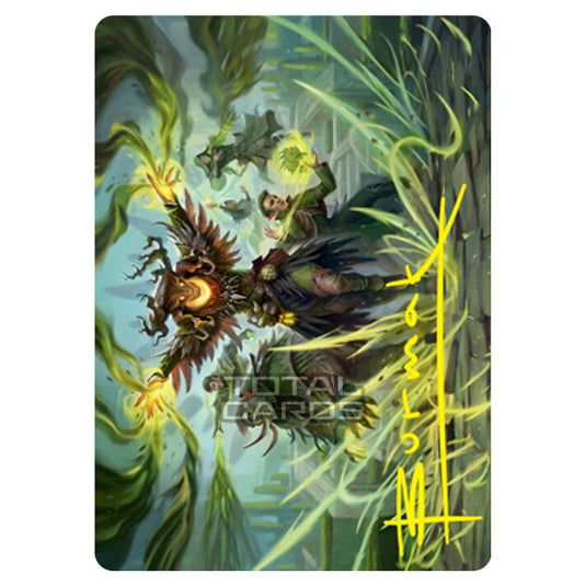 Magic The Gathering - Strixhaven - Art Series - Witherbloom Command - 45/81 (Signed)