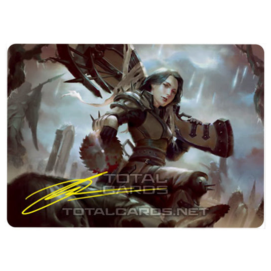 Magic The Gathering - Innistrad - Crimson Vow - Sawblade Slinger - 54/81 (Signed)