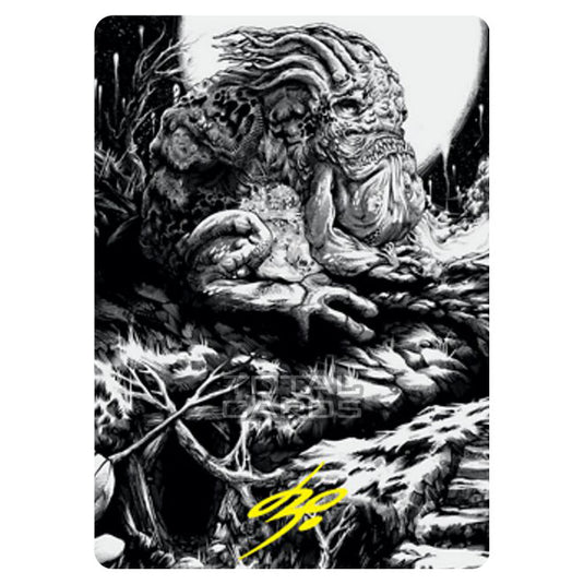 Magic The Gathering - Innistrad - Crimson Vow - Grolnok, the Omnivore - 77/81 (Signed)