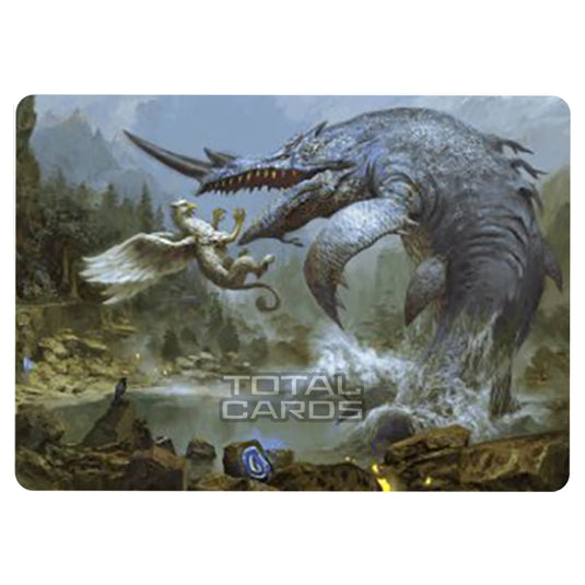 Magic The Gathering - Wilds of Eldraine - Art Series - Horned Loch-Whale - 006