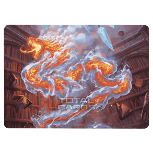 Magic The Gathering - Wilds of Eldraine - Art Series - Scalding Viper - 041