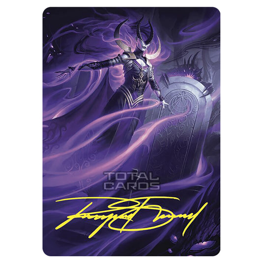 Magic The Gathering - Wilds of Eldraine - Art Series - Ashiok, Wicked Manipulator - 010 (Signed)
