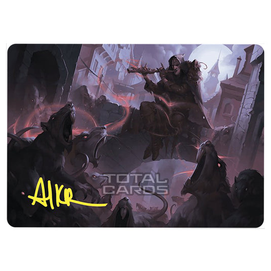 Magic The Gathering - Wilds of Eldraine - Art Series - Gnawing Crescendo - 017 (Signed)
