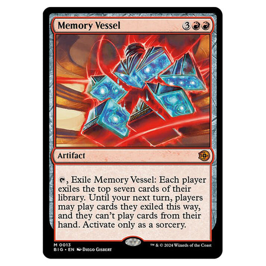 Magic The Gathering - Outlaws of Thunder Junction - The Big Score - Memory Vessel - 0013
