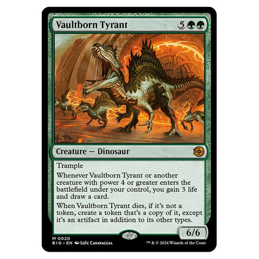 Magic The Gathering - Outlaws of Thunder Junction - The Big Score - Vaultborn Tyrant - 0020
